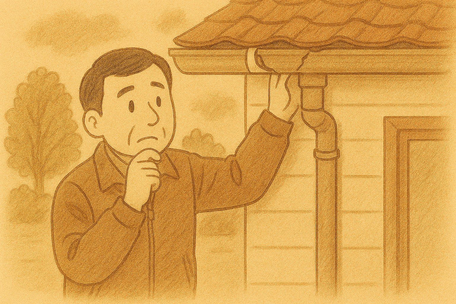 雨樋の修理は保険適用内？損傷の原因と申請の具体例を解説