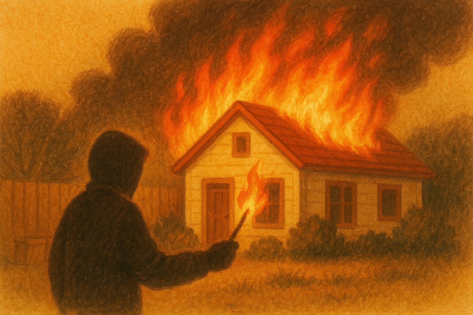 放火被害でも火災保険は下りる？補償範囲を解説や保険金が出ないケースを解説