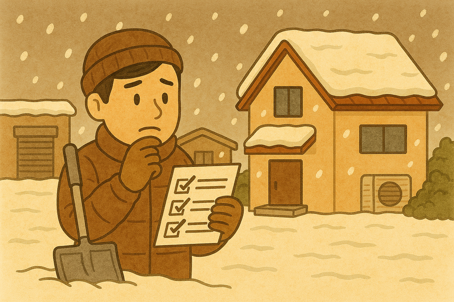 雪害で火災保険は使える？屋根やカーポートの損害を補償するための知識と活用術