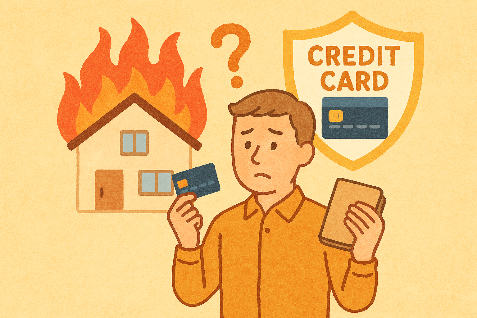 クレジットカードの付帯保険と火災保険は重複する？賢い使い分けと注意点