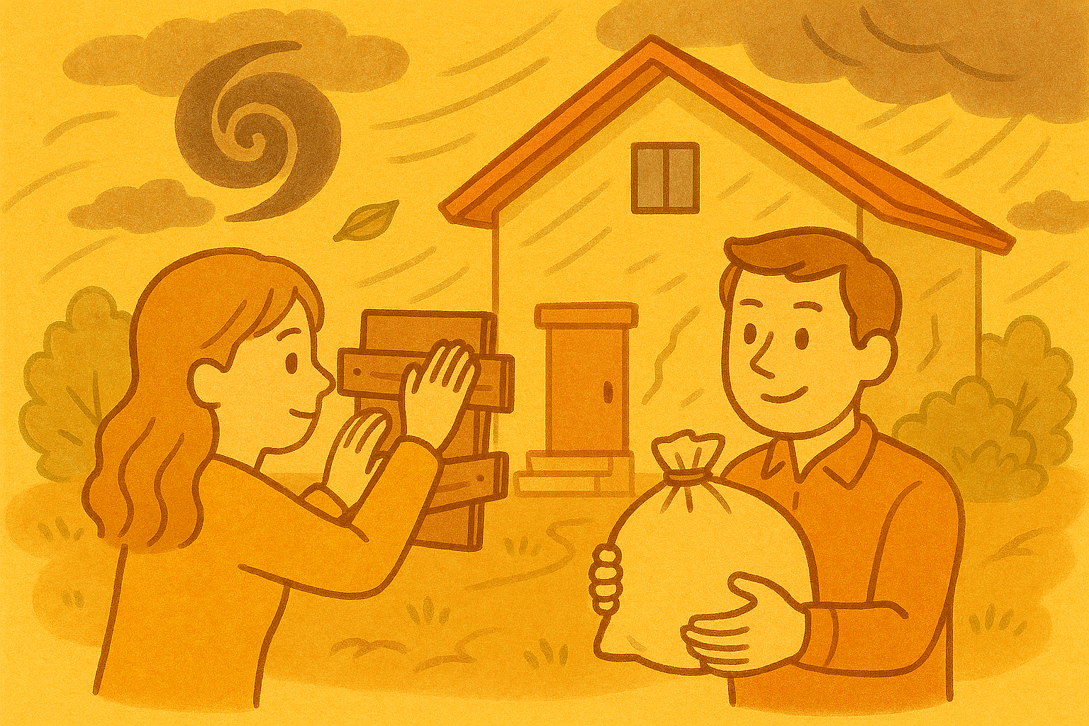 台風の被害を事前に予防する方法はありますか？