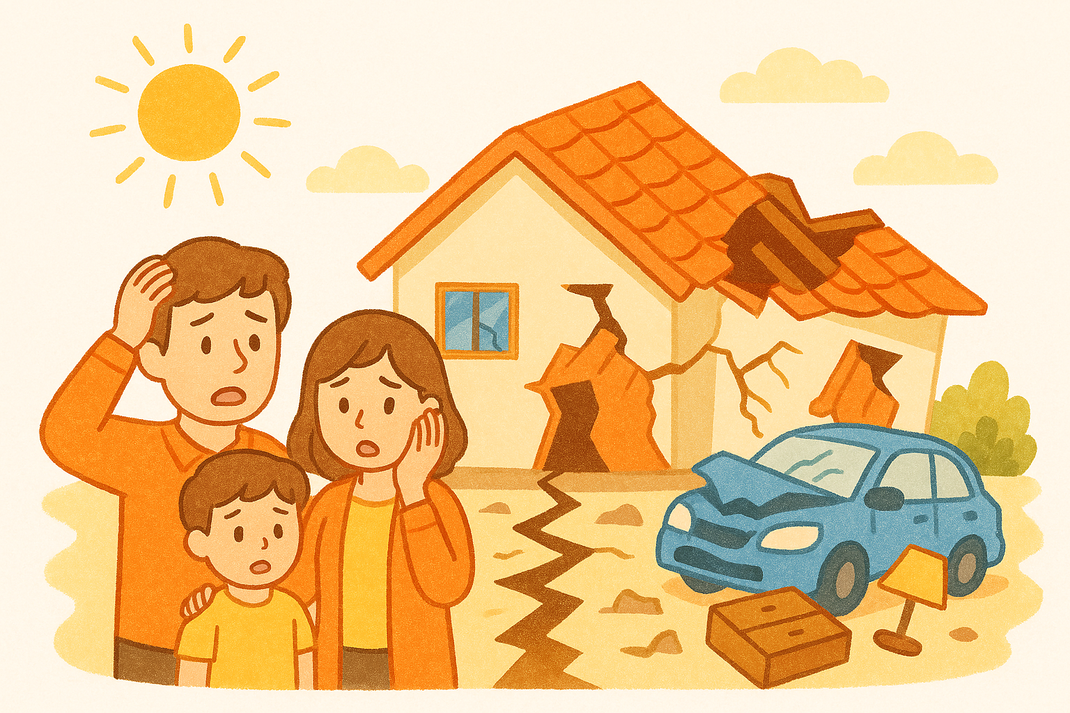 地震保険の補償額はいくら？地震被害の認定事例と支払い基準を徹底解説