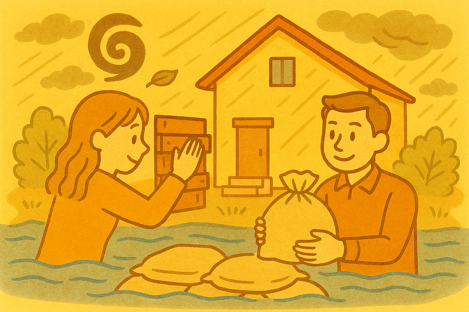 突風の被害を事前に予防する方法はありますか？