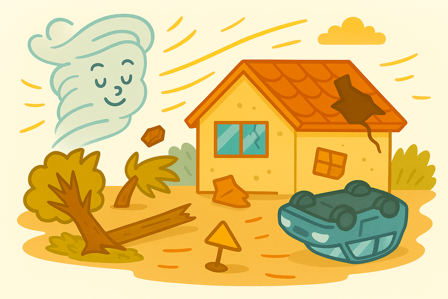 日本における突風・竜巻の歴史と被害事例：火災保険で備えるための基礎知識